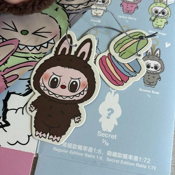 POP MART Labubu Exciting Macaron The Monsters Toffee - Preloved - Picture 4 of 10